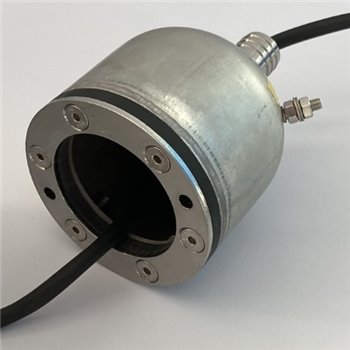 boîtier immergé avec bouton piézoélectrique en inox