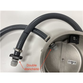 Installation housing for 202 LED spotlight