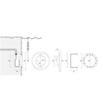 Stainless steel 292 LED pool light