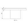 BUSE DE MASSAGE INOX PLATE AIR-EAU MONOJET 1½"