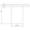 BUSE DE MASSAGE INOX PLATE AIR-EAU MONOJET 1½"