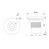 schéma projecteur inox piscine