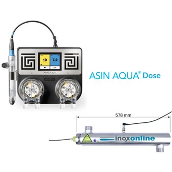 PACKUV4 : REGULATION PH ET DOSAGE CHLORE + STERILISATEUR UV