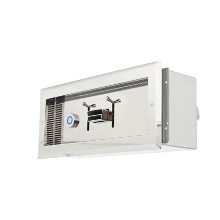 Rectangular piezo counter-current swimming system